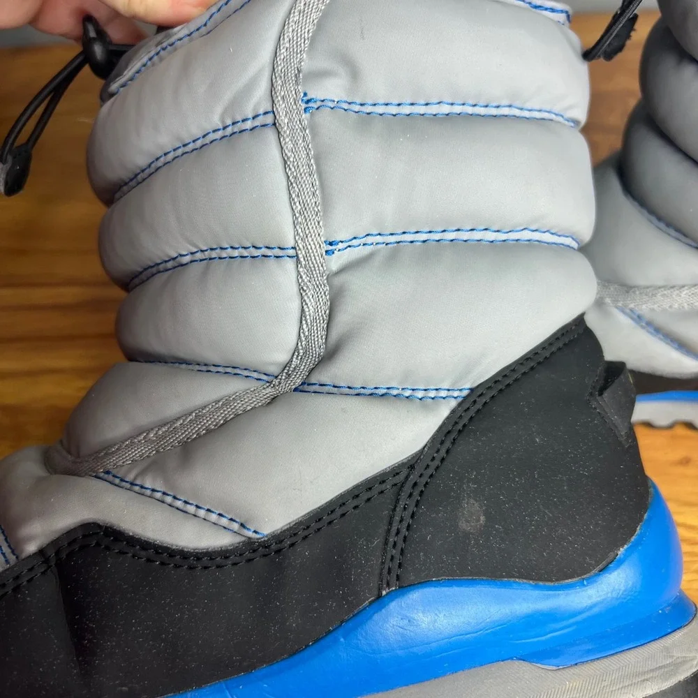 CH20 Alpina Kids‎ Winter Snow Boots Size 4 Puffer Rated to -30 Faux Fur Lined